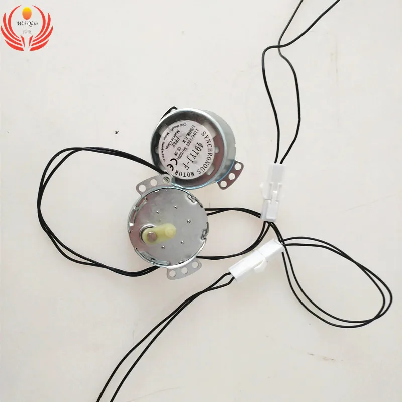 2 Pcs slow Motor 1/240 rpm engine Incubator Egg Turning For Voltage of 110V or 220V | Дом и сад