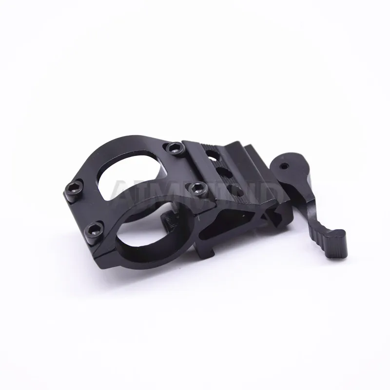1 дюйм 25 мм 45 градусов офсетное кольцо поддержка Torche лазер Chasse Cadre Mount Weaver 20 Rail Picatinny