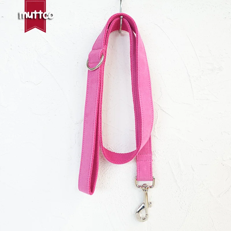 MUTTCO adjustable dog accessory pet supplies collar leash for small medium large THE PINK cute straps 5 sizes UDC076 | Дом и сад