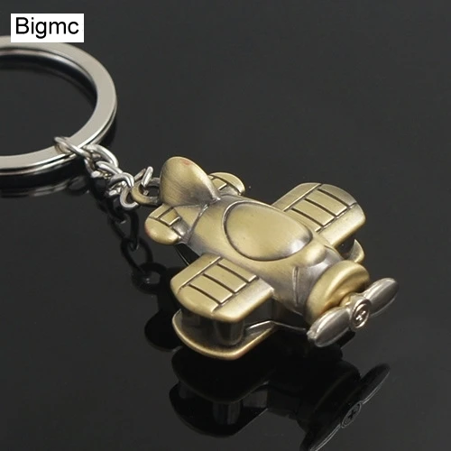 Новая металлическая цепочка для ключей самолета мужчин и женщин модная сумка