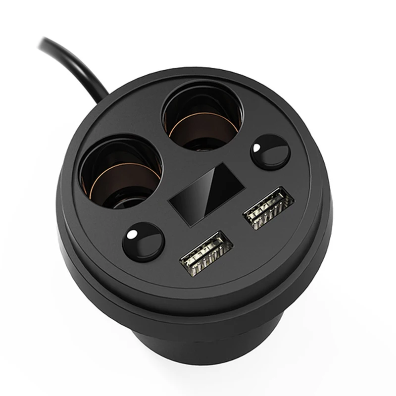 BGEKTOTH 3.1A/80W Двойной Переходник USB для зарядки в машине с 2 гнездами Разветвитель Прикуривателя