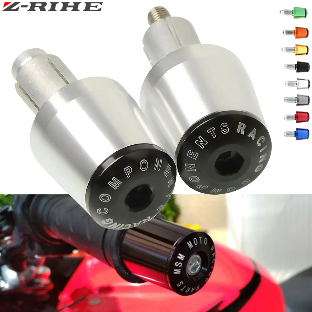 CNC 22 мм ручки руля крышка заглушки для SUZUKI Msx125 Msx 125 GSR/GSXR 600/750/1000 Sv 650 Drz400 SV650