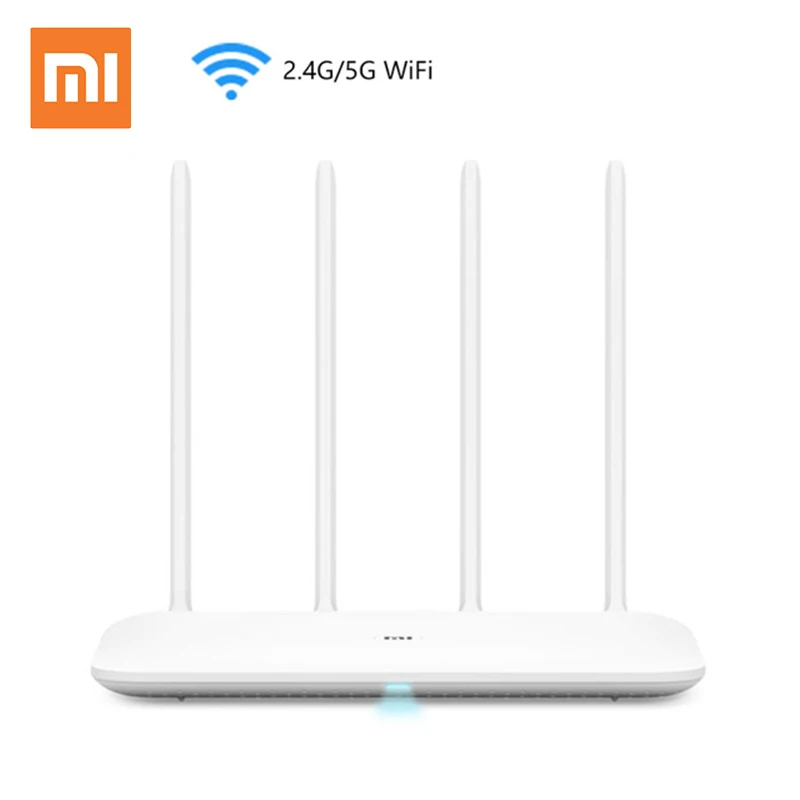 Оригинальный Wi-Fi-роутер Xiaomi 4 ретранслятор Wi-Fi 2 ГГц 5 128 МБ DDR3-1200 двухдиапазонный