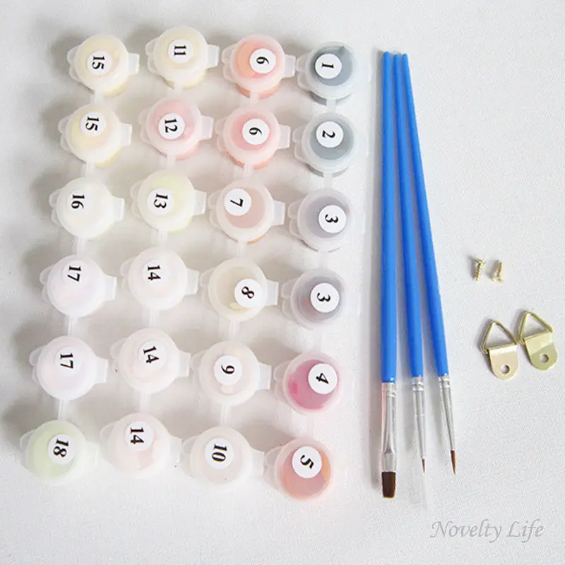 Рамка Картина по номерам Триумф Diy Настенная картина маслом на холсте для