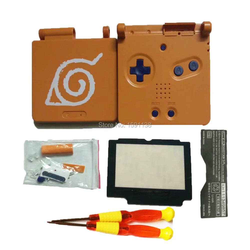 Новое поступление основной корпус GBA SP ДЛЯ GameBoy Advance сменный чехол для Nintendo