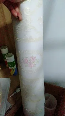 Высокое качество теплые розовые вертикальные полосы обои для гостиной спальни 3D Европейский пасторальный цветок нетканые обои ТВ назад