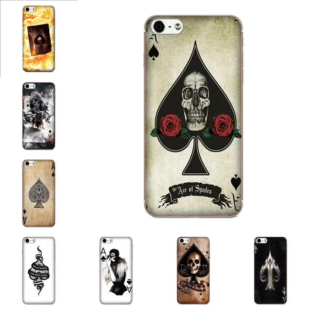 Ace Of Spades из пакета игральных покерных карт для Galaxy Alpha Core Note 2 3 4 S2 A10 A20 A20E A30 A40 A50 A60 A70