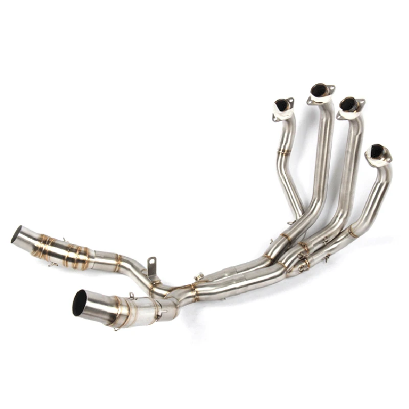 Нержавеющая сталь мотоцикл выхлопной глушитель коллектор для Z1000 2010 2017