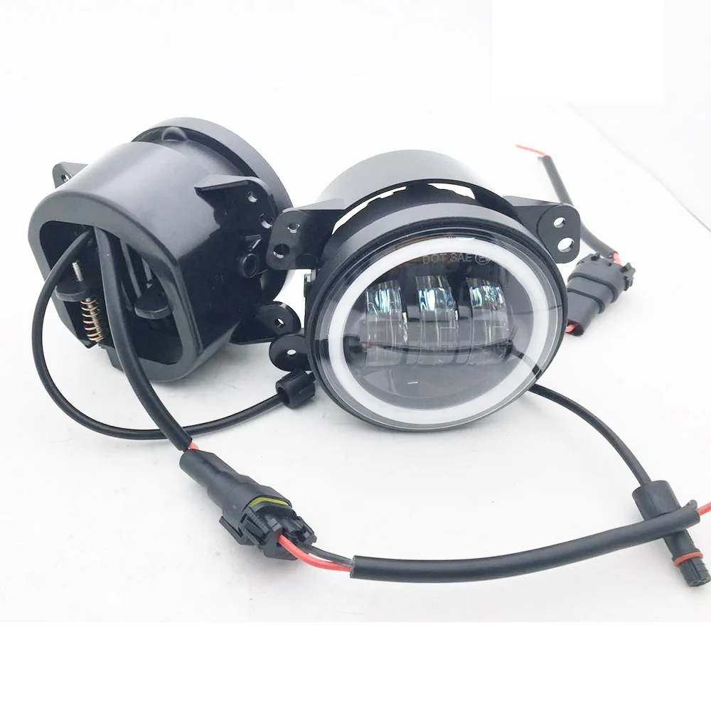 Цветная (RGB) 7 дюймовый светодиодный головной светильник Hi/короче спереди и