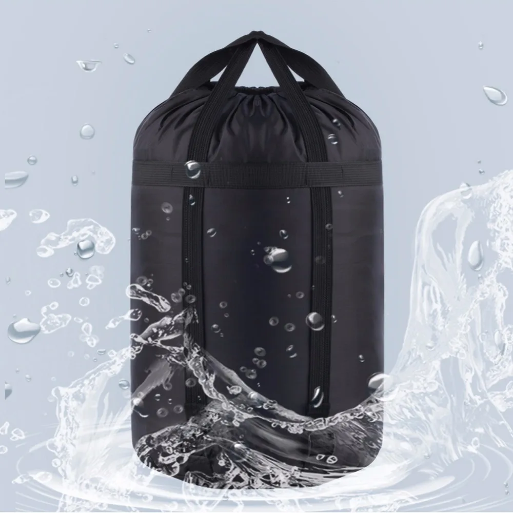 

Outdoor Waterproof Compression Stuff Sack Bag Drawstring Ultralight Sleeping Bag Storage Package For Camping Drift Travel Hiking