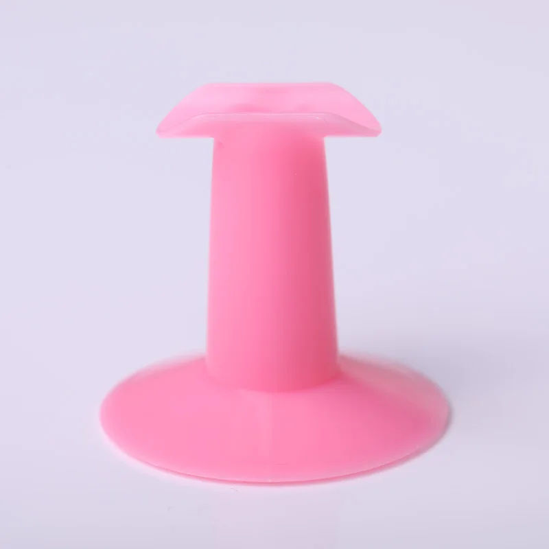 

Nail Art Finger Stands Plastic Pink Rest Holder Professional UV Gel Polish Painting Training Tools Practice for Nail Design