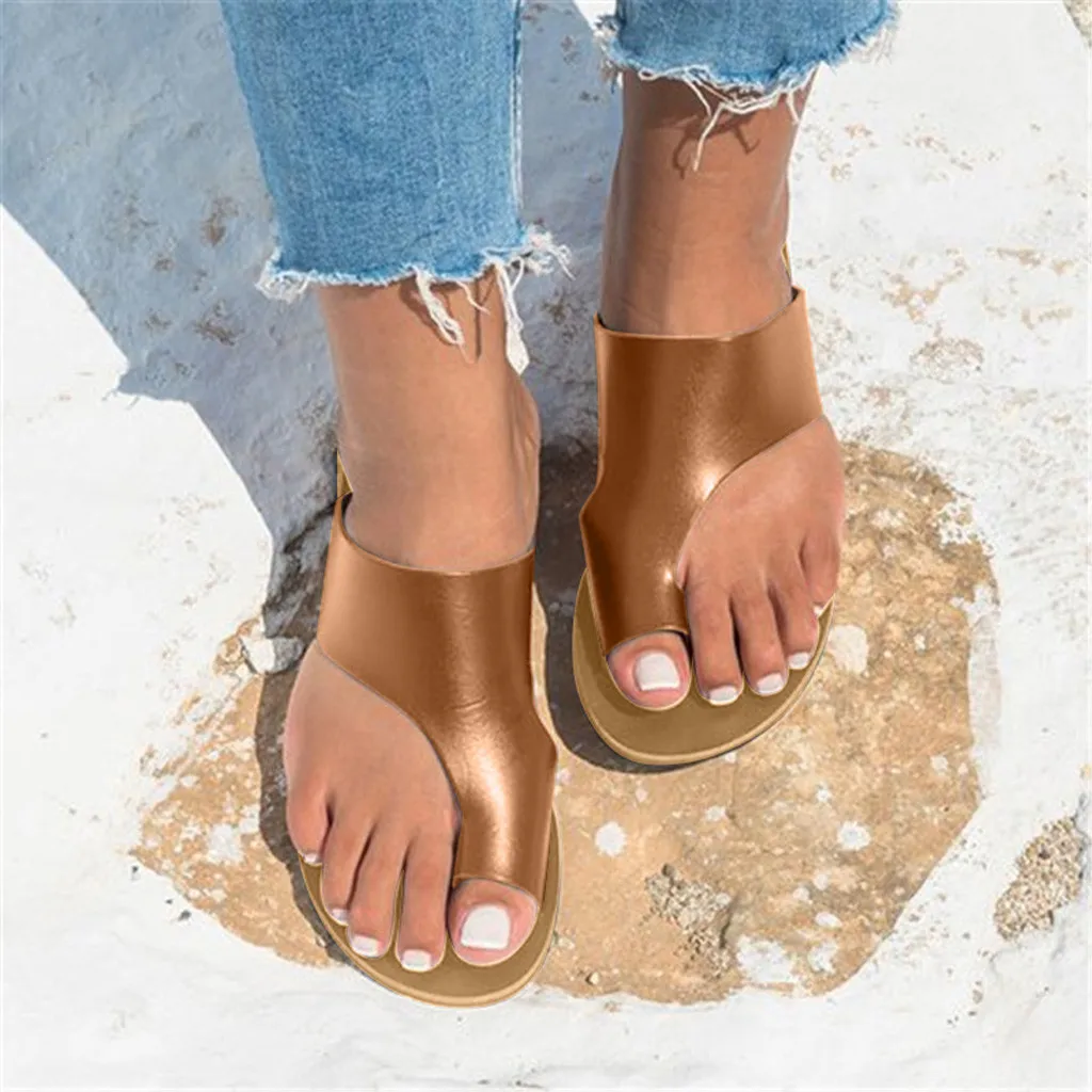 ONTO-MATO босоножки из искусственной кожи с открытым носком женские модные Вьетнамки