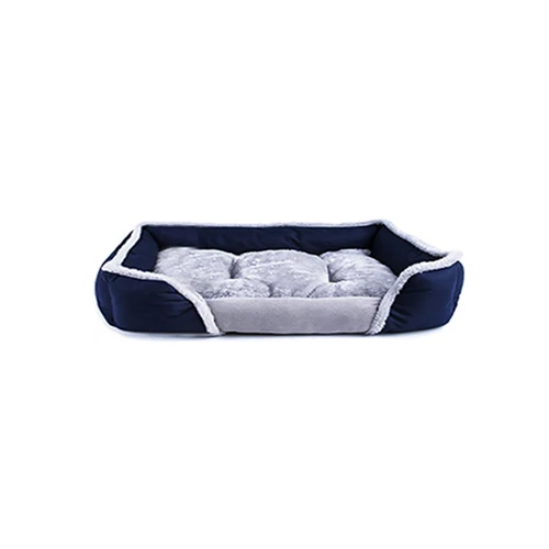 Dark Blue Большие собачьи матрасы-лежанки, кровать для домашних животных, щенок, собаки, согревающие домашние мягкие спальные гнезда, корзины, зимние теплые аксессуары для будки, товары - Цвет: Dark Blue