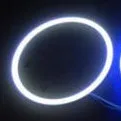 120mm white COB ангельские глазки 120 мм 2 штуки Авто Halo кольца COB 120 мм ангельские глазки Автомобильные фары мотоциклетные белые красные желтые синие 12 В светодиодные - Цвет: 120mm white