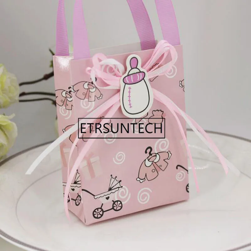 Детское крещение для душа подарочные сумки шоколада Подарочная коробка