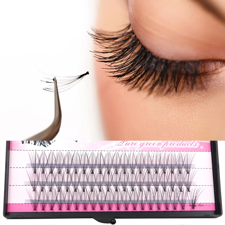 6-14 мм 3D эффект естественная красота глаз щетка для волос длинные глаза щетка для волос Ложные глаза волосы для Комплект косметики для макияжа