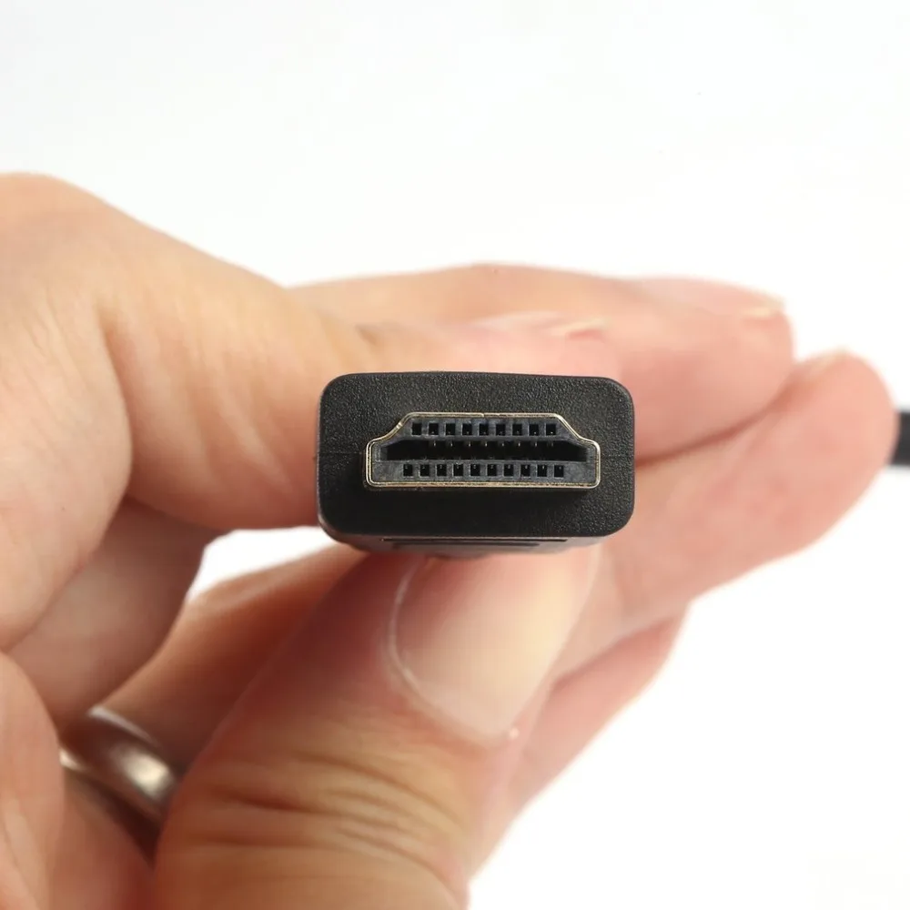 HDMI-совместимый с VGA RGB Женский видео конвертер адаптер 1080P для ПК черный
