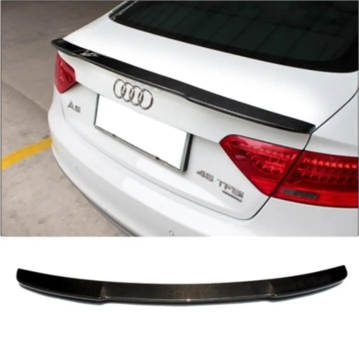 Углеродное волокно заднего крыла багажник выступ Спойлеры для AUDI A5 S5 RS5 2010 2011 2012
