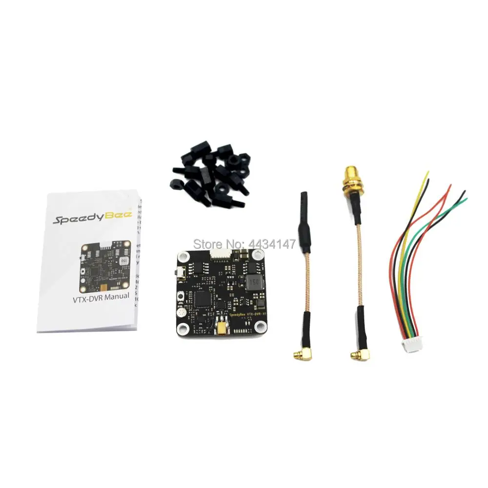 Runcam Speedybee Speedy 5 8g 48CH 600mW передатчик VTX встроенный DVR 2 в 1 36 мм * для FPV VTX|Детали и