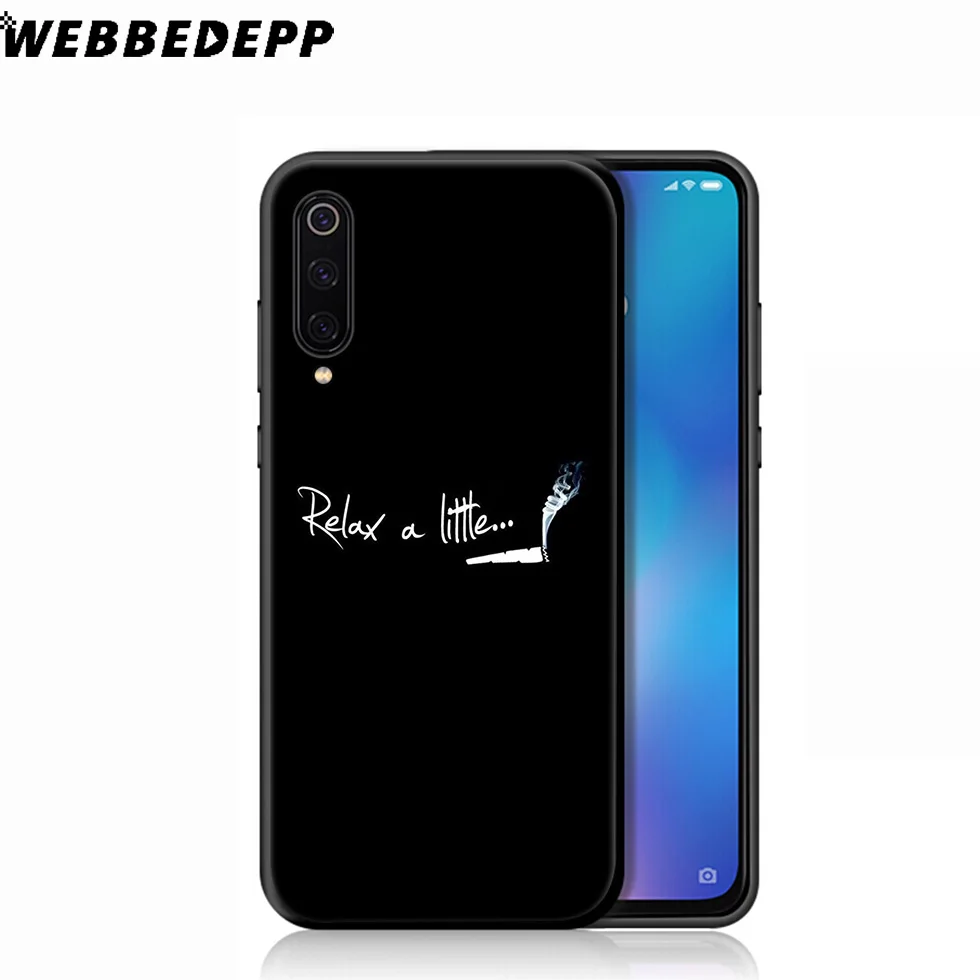 WEBBEDEPP сигарета искусство мягкий чехол для Xiaomi Mi 9T 9 8 SE 6 A1 A2 A3 Lite MiA1 MiA2 MiA3 F1 MAX 3 Mi8 CC9E CC9