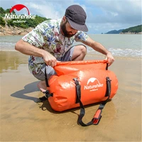 naturehike 40l 120l river trekking bag outdoor 500d pvc net clamping cloth waterproof sport storage bag beach bag travel bag