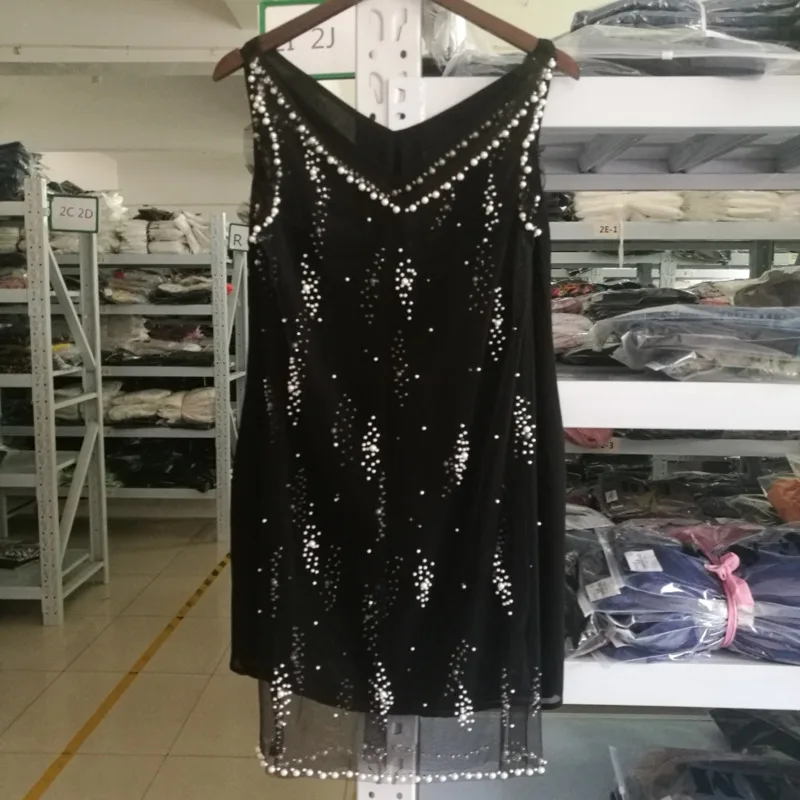 Женское Сетчатое платье без рукавов [EWQ] летнее Свободное в Корейском стиле с