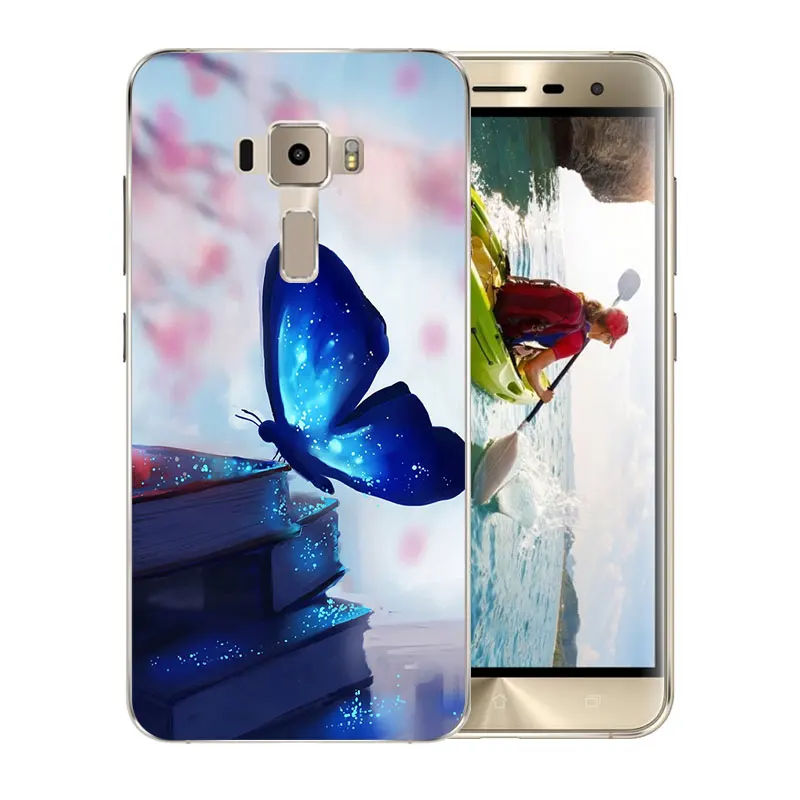 Чехлы для телефонов Asus ZenFone 3 ZE520KL Мягкая силиконовая задняя крышка из ТПУ с