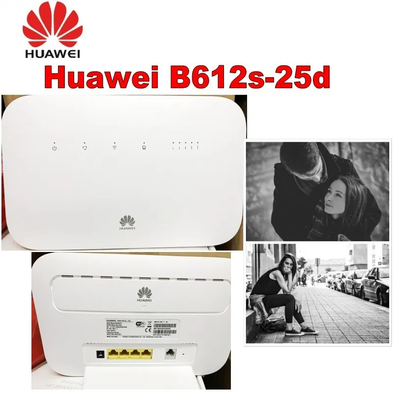 Партия 100 шт разблокированный Huawei B612 B612s 25d 4G LTE Cat.6 300Mbs CPE беспроводной