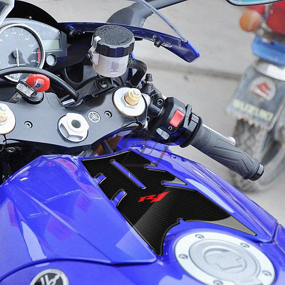 3D Мотоцикл Передний Танк Pad протектор чехол для Yamaha YZF-R1 R1 2004 2005 2006