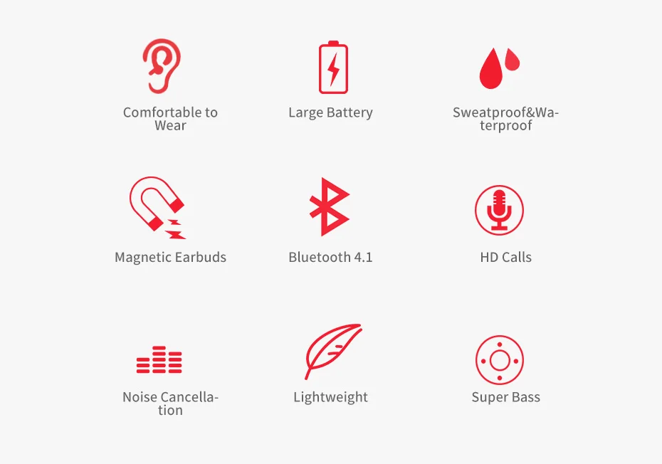 Langsdom BX9 Bluetooth беспроводные наушники Bluetooth наушники с шейным ремешком спортивные наушники IPX5 водонепроницаемые беспроводные наушники