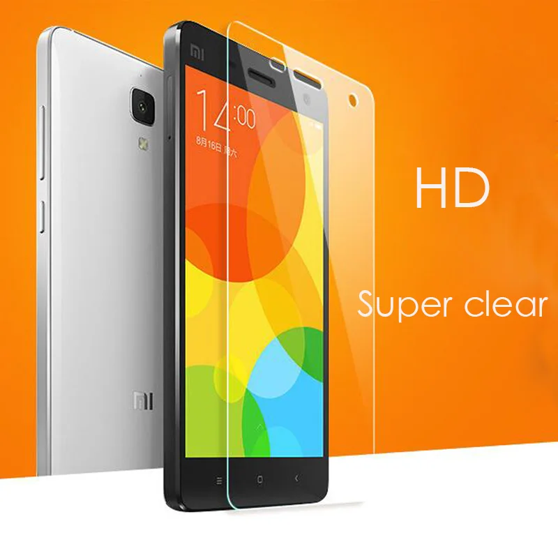 Mwihphms Защита экрана для xiaomi4 ультратонкая стеклянная пленка закаленное стекло mi 4