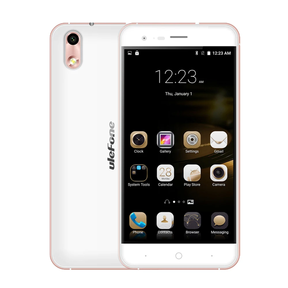 Ulefone Париж Lite мобильный телефон 5 0 дюйма HD MTK6580 4 ядра Android 1 GB Оперативная память 16