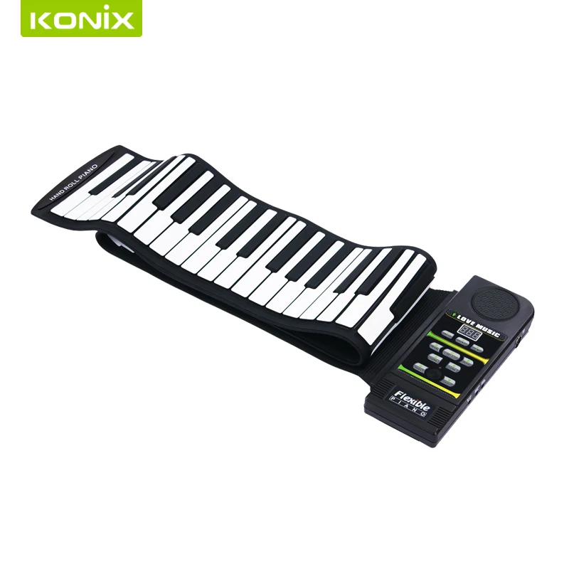 

High Quality Non-toxic and harmless environmental protection silicone PN88S Roll Up Piano