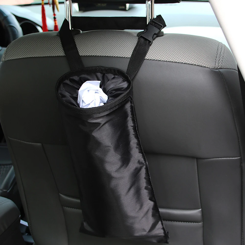 Автомобильный органайзер сумка для мусора на спинку сиденья подвесная мусорная