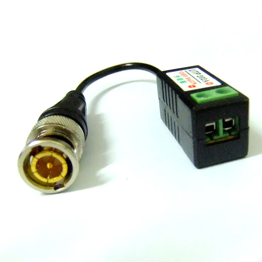UTP202A Video Balun одноканальный телефон с кабелем CAT5 CCTV s502|t5 cable|cctv cablecctv video cable |