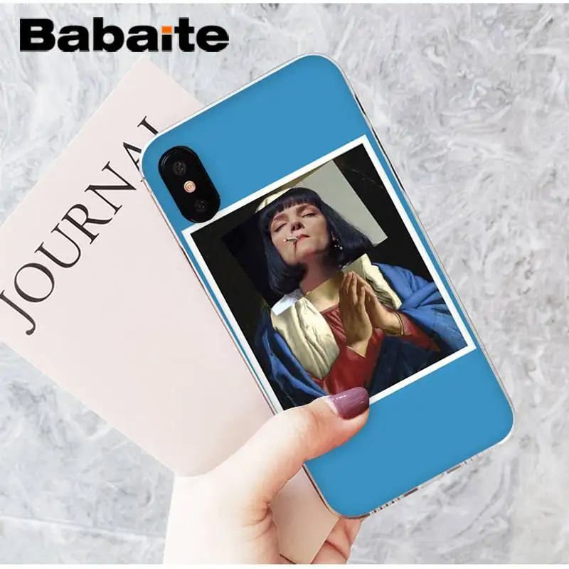 A13 Babaite Art Fresco Michelangelo создание Адама чехол для телефона для iPhone X XS 6 6S 7 7plus 8 8Plus 5 5S XR 10 11 11pro 11promax - Цвет: A13