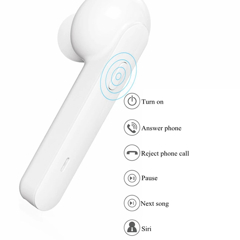 Новые беспроводные TWS Bluetooth 5 0 наушники мини спортивные водостойкие стерео музыка