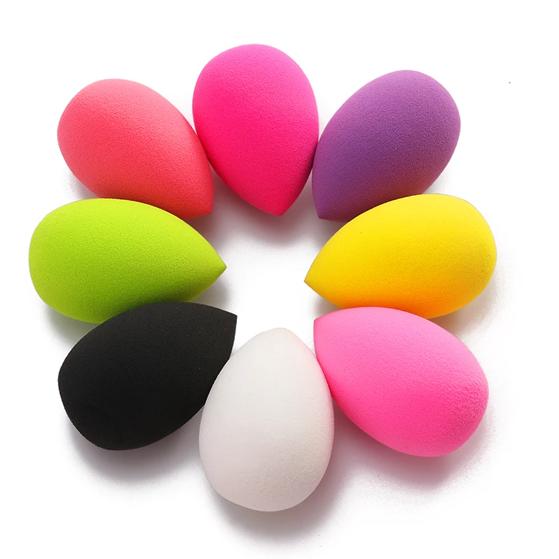 

10 Pcs Waterdrop Makeup Spong Blender Puff Facial Powder BB Cream Cosmetic Puff Blending Foundation Women Make Up Tool
