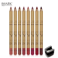 imagic 8pcsset makeup lipliner kit lasting moisture lipliner pen kit beautiful charming waterproof lip liner stick pencil kit
