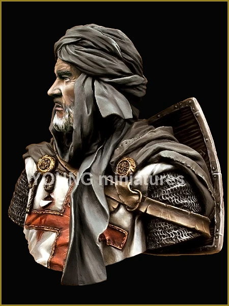 Коллекция 1/10 года фигура из смолы TEMPLAR KNIGHT IN jerusima грудь GK темы исторических