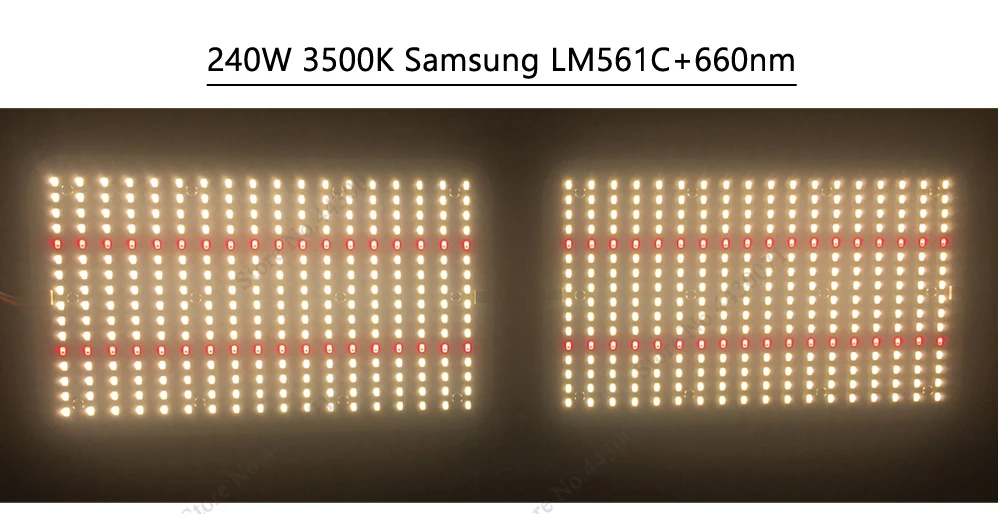 Samsung LM301B 3000 K/3500 K+ 288 нм шт Светодиодный светильник для выращивания квантовой платы Meanwell драйвер полный спектр DIY светодиодный светильник для выращивания растений