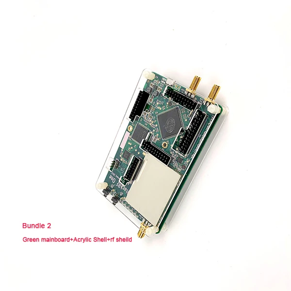 green bundle HackRF один подарок для мальчиков последняя прошивка hackrf one ham Радио макетная плата SDR от 1 МГц-6 ГГц - Цвет: green bundle