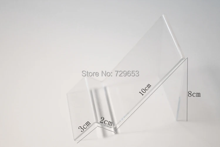 Прозрачный акрил мобильный телефон стойка сотовый выставочная витрина