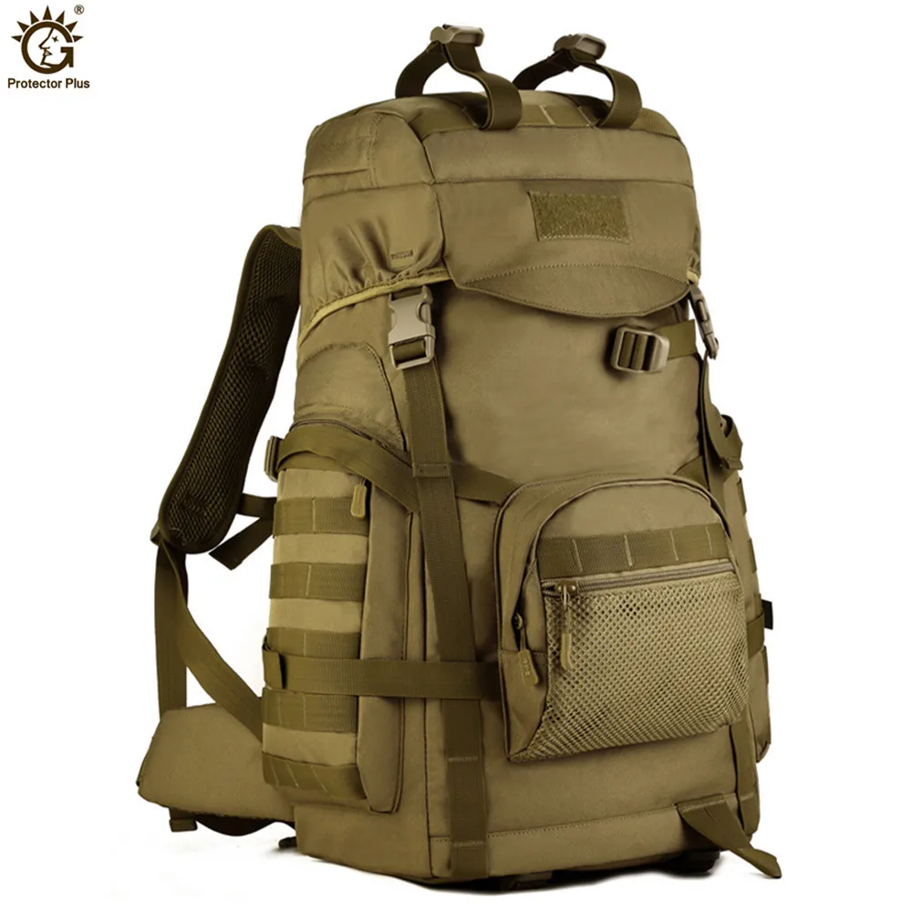 Koop 60L Outdoor Grote Capaciteit Rugzak Tactische Molle Leger Rugzak Mannen Militaire Rugzak Klimmen Sport Reistas Mochila