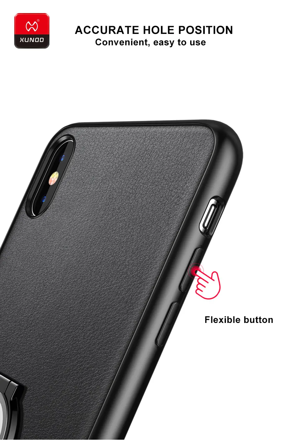 Брендовый Роскошный кожаный чехол для iPhone XR X Xs Max 7 8 6 6S Plus, противоударный защитный чехол на заднюю панель для телефона, магнитный автомобильный держатель