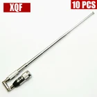 XQF 10 шт. с высоким коэффициентом усиления 3.5dBi VHF 136-174 МГц или UHF 400-470 МГц телескопическая антенна TNC разъем для Kenwood TK-278 TK-378 радио