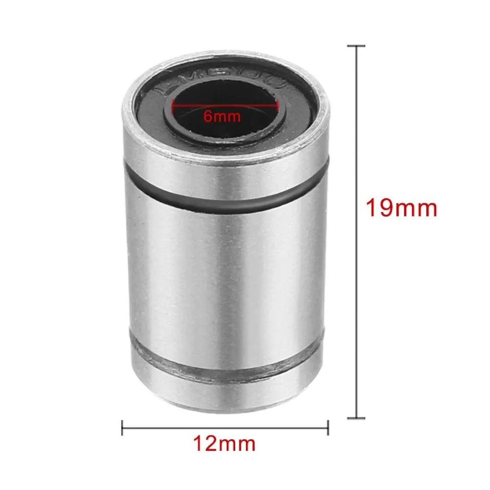 LM6UU LM8UU LM10UU LM12UU LM20UU Игольчатые роликовые подшипники 6 мм 8 10 12 20 часть Буш Втулка