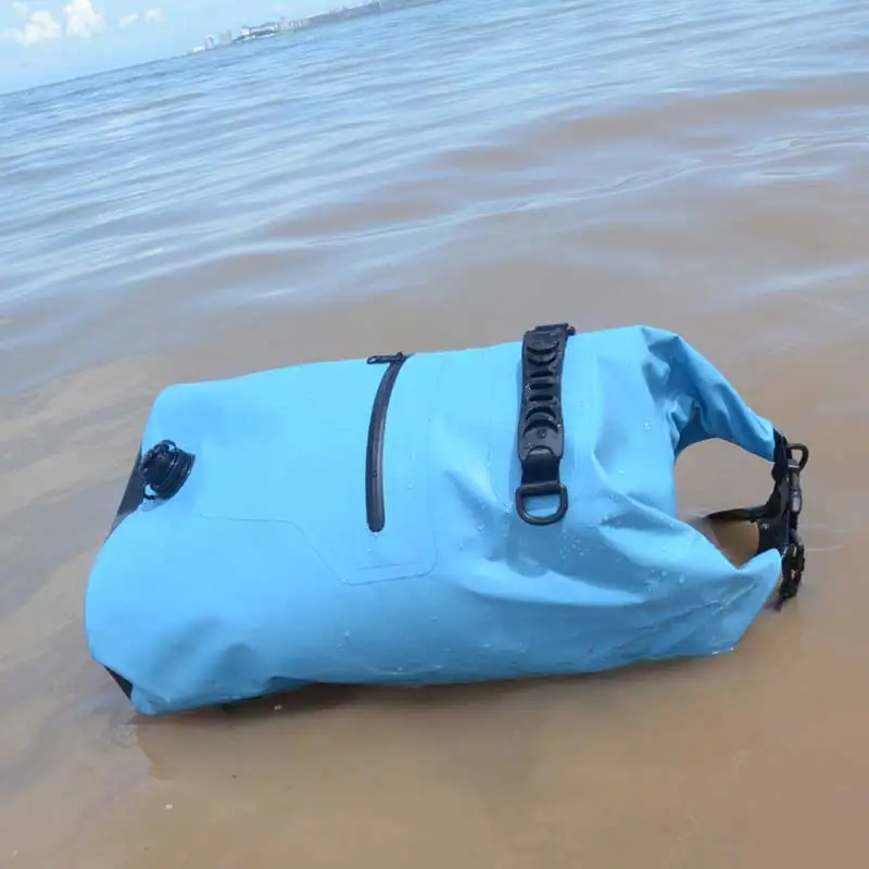 30L Водонепроницаемый Сухой Рюкзак с плечевыми ремнями воздушный клапан сумка для