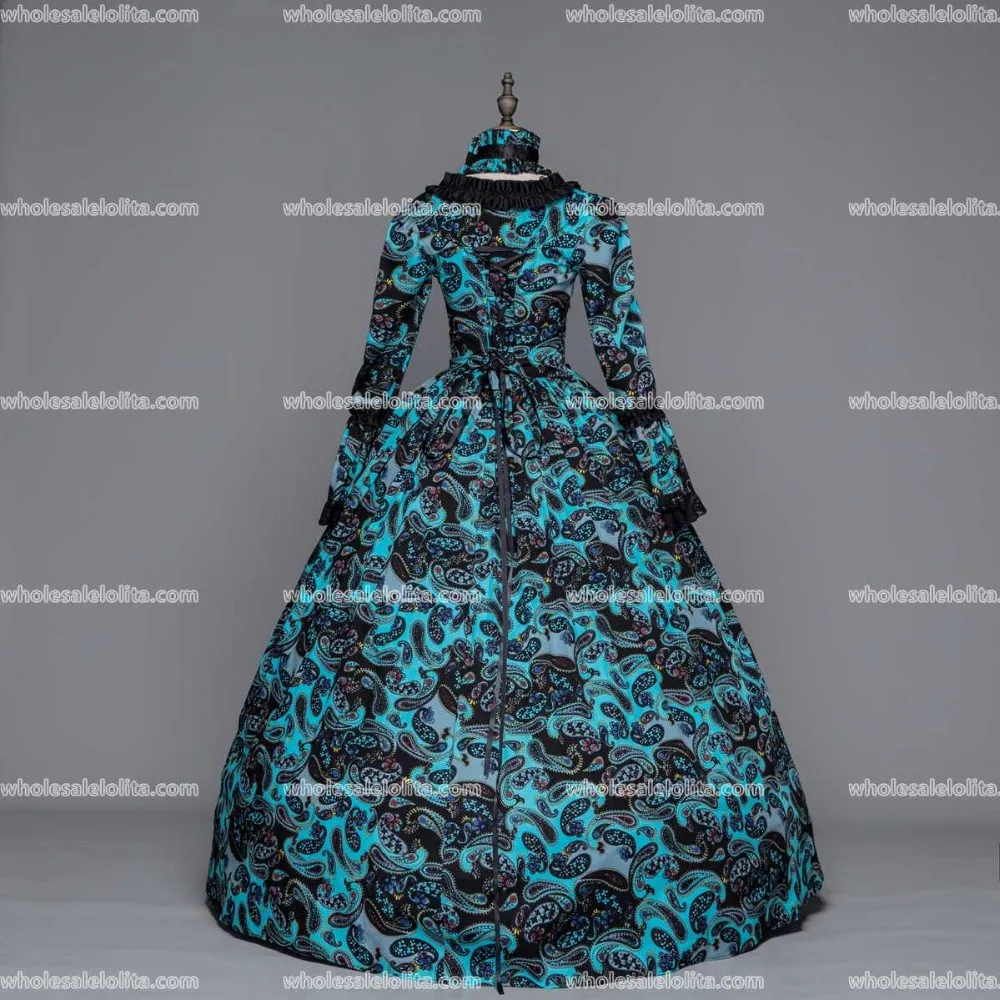 Бальное платье South Belle рабочая одежда средневековая Мария-Антуанетта костюм