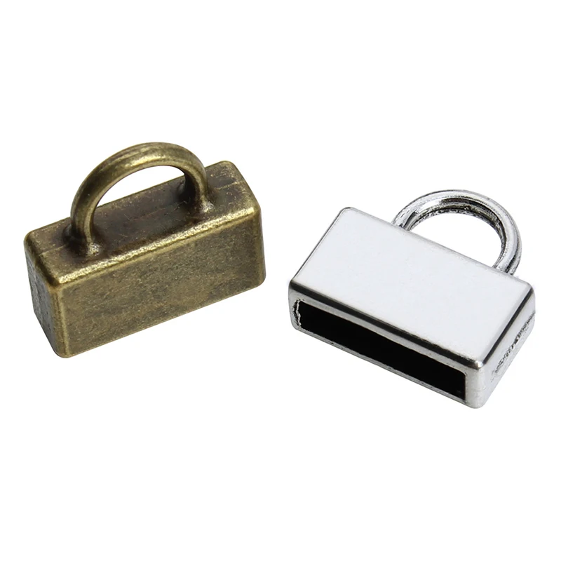 Застежки для ювелирных изделий под старину серебро 20 шт.|jewelry clasps|end capsbracelet connector |